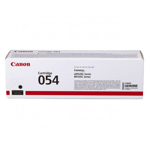 Canon 054 cartouche de toner noir d'origine de 1500 pages Canon 054 cartouche de toner noir d'origine de 1500 pages