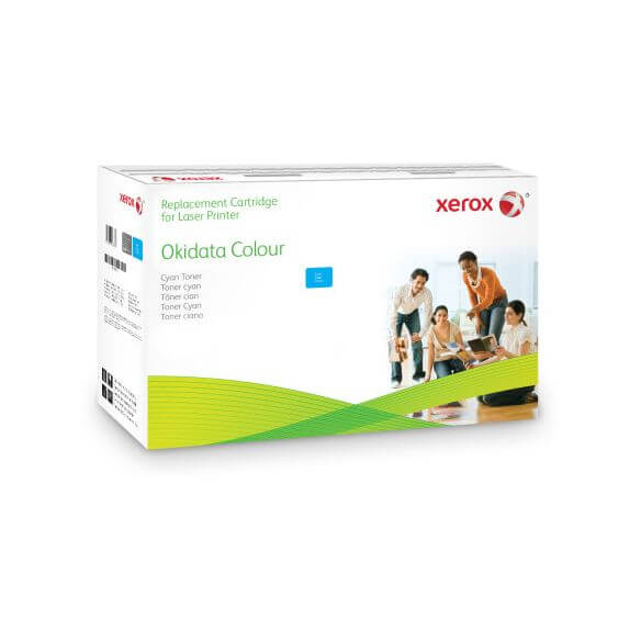 Xerox OKI C5650 - cyan - cartouche de toner (alternative pour : OKI 43872307)