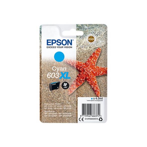 Epson 603XL - XL cartouche d'encre cyan d'origine
