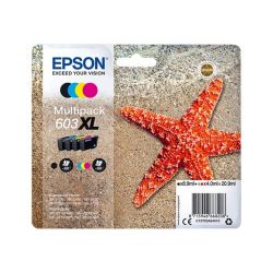 Epson 603XL Multipack - pack de 4 - XL - noir, jaune, cyan, magenta cartouche d'encre d'origine