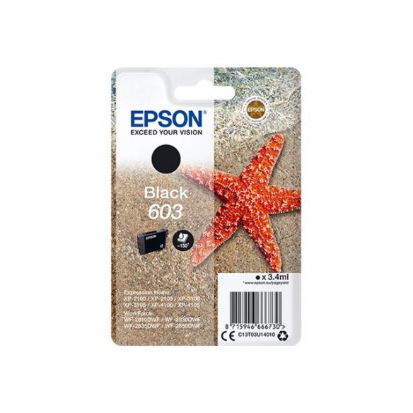Epson 603 noir d'origine cartouche d'encre