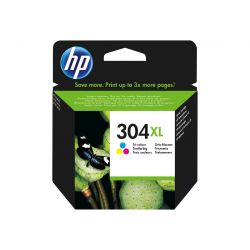 HP 304XL - à rendement élevé - tricolore à base de colorant cartouche d'encre d'origine