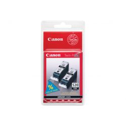 Canon PGI-520BK Twin Pack - pack de 2 - noir réservoir d'encre d'origine