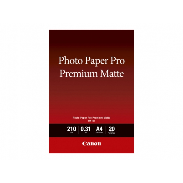 Canon Pro Premium PM-101 - papier photo - 20 feuille(s) - A4 - 210 g/m²