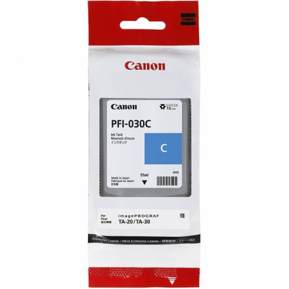 Canon PFI-030C - cyan - originale - réservoir d'encre
