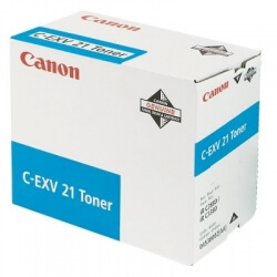 Canon C-EXV 21 cartouche de toner cyan d'origine 