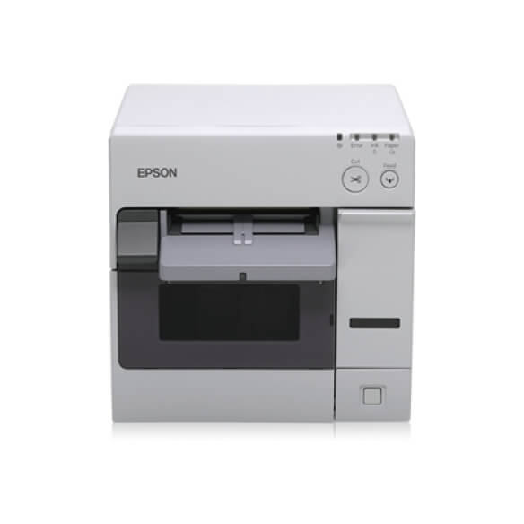 Epson TM C3400 Imprimante d'étiquettes couleur jet d'encre 108 mm (largeur) LAN