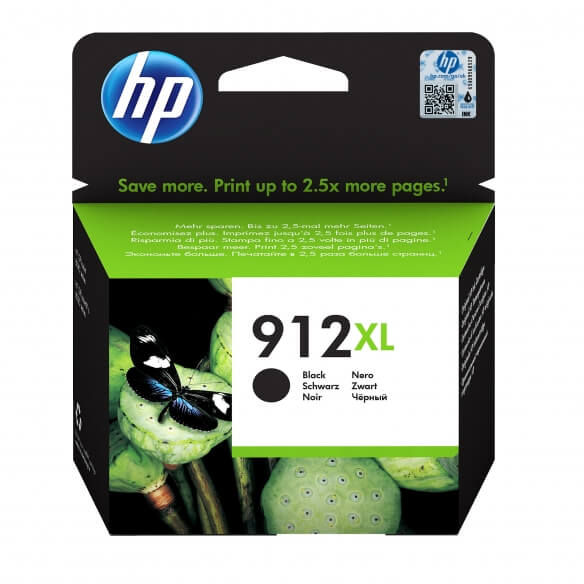 HP 912xl - à rendement élevé - noir cartouche d'encre - 825 pages d'origine
