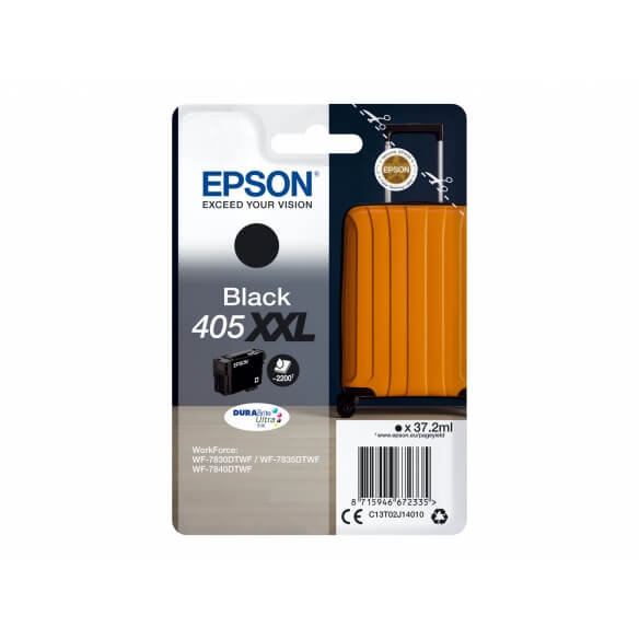 Epson 405XXL taille XXL noir cartouche d'encre d'origine