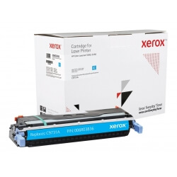 Cartouche de toner cyan Xerox Everyday pour imprimante HP Color LaserJet 5500, 5550