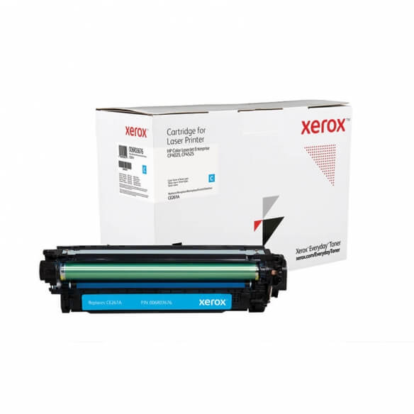 Cartouche de toner cyan Xerox Everyday pour imprimante Color LaserJet Enterprise CP4025, CP4525