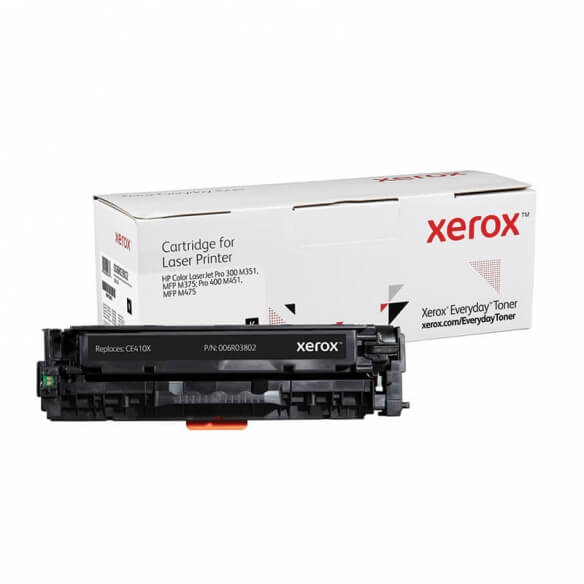 Cartouche de toner noir Xerox Everyday haute capacité pour Color LaserJet Pro 300 M351, MFP M375, Pro 400 M451, MFP M475