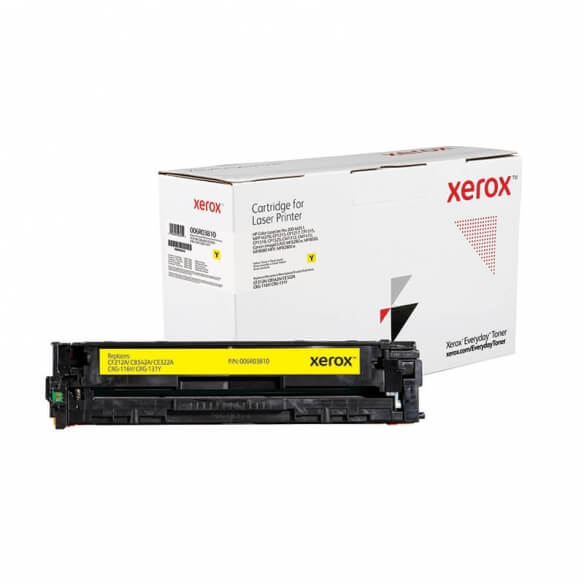 Cartouche de toner jaune Xerox Everyday pour imprimante Color LaserJet Pro 200 M251, MFP M276, Canon imageCLASS MF628Cw...