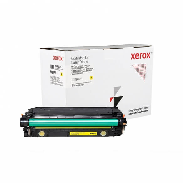 Cartouche de toner jaune Xerox Everyday pour imprimante Color LaserJet Enterprise M552, M553, MFP M577...