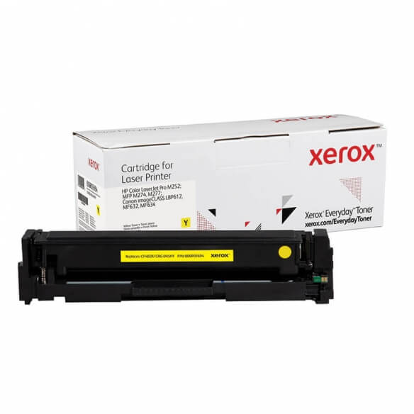 Cartouche de toner jaune Xerox Everyday haute capacité pour imprimante Color LaserJet Pro M252, MFP M274, M277...