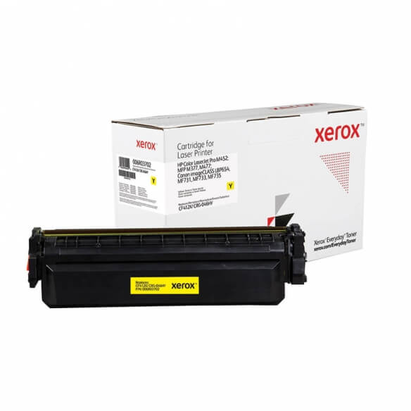 Compatible cartouche de toner jaune haute capacité Xerox pour Color  LaserJet Pro M452, MFP M377, M477