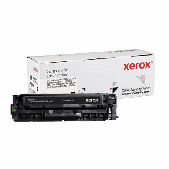 Cartouche de toner noir Xerox Everyday pour imprimante Color LaserJet CP2025, CM2320, Canon imageCLASS LBP7200c...