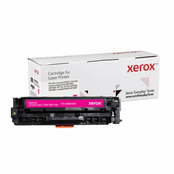 Cartouche de toner magenta Xerox Everyday pour imprimante Color LaserJet CP2025, CM2320, Canon imageCLASS LBP7200c...