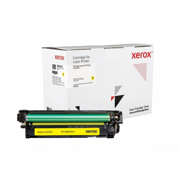 Cartouche de toner jaune Xerox Everyday pour imprimante Color LaserJet CP3525, CM3530