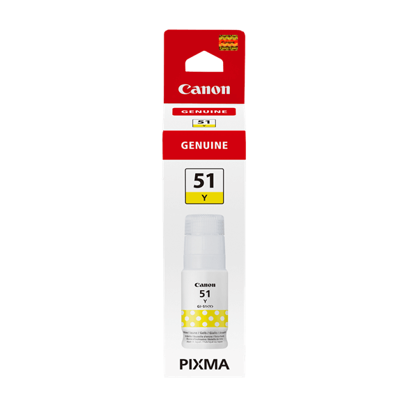 Canon GI 51 Y recharge d'encre jaune d'origine 7700 pages