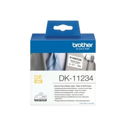 Brother DK11234 - Étiquettes en forme découpée - 260 étiquette(s) - 60 x 86 mm