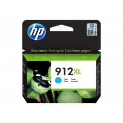 HP 912XL - à rendement élevé - cyan - original - cartouche d'encre