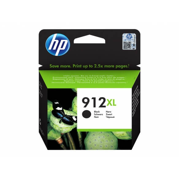 HP 912XL - à rendement élevé - noir - original - cartouche d'encre