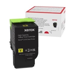 Cartouche de toner jaune d'origine haute capacité (5 500 pages) pour Xerox C310 et C315