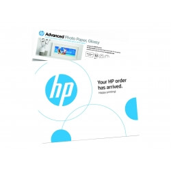 HP Advanced - papier photo - brillant - 10 feuille(s) - 102 x 305 mm - 250 g/m²