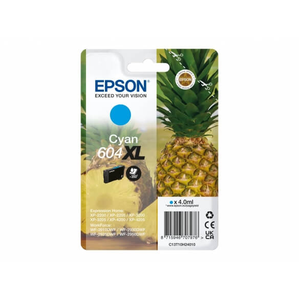 Epson 604XL - cyan - original - cartouche d'encre