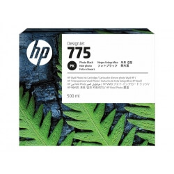 HP 775 - photo noire - original - DesignJet - cartouche d'encre