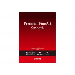 Canon Premium Fine Art FA-SM2 - papier photo - lisse - 25 feuille(s) - A3 - 310 g/m²