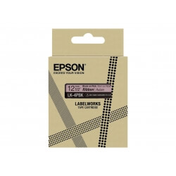 Epson LabelWorks LK-6TKN - cartouche de bande - métallique - 1 cassette(s) - Rouleau (2,4 cm x 9 m)
