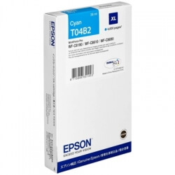 Epson T04B2 - taille XL - cyan cartouche d'encre d'origine