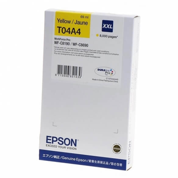 Epson T04A440 - jaune cartouche d'encre d'origine