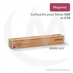 Cartouche de toner magenta pour la gamme Xerox C60 et C70