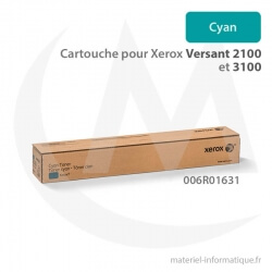 Cartouche de toner cyan pour Xerox Versant 2100 et 3100