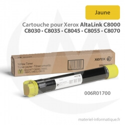 Cartouche de toner jaune pour Xerox AltaLink C8000