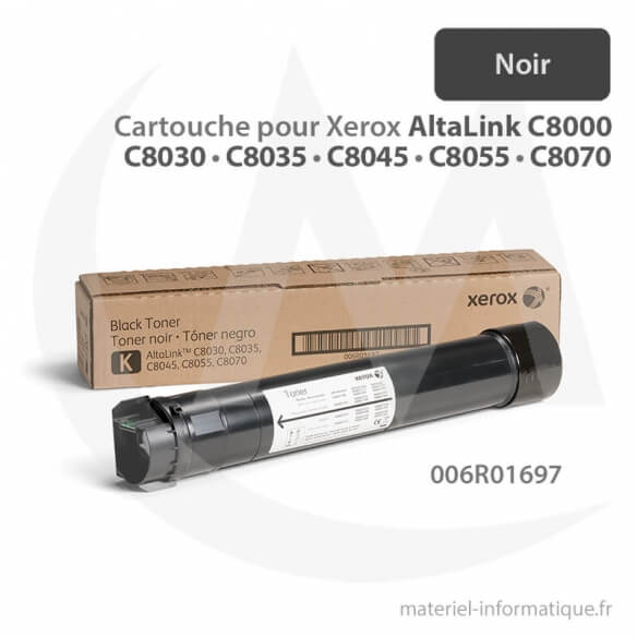Cartouche de toner noir pour Xerox AltaLink C8000