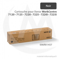 Cartouche de toner noir pour Xerox WorkCentre 7120, 7125, 7220, 7225, 7220i, 7225i