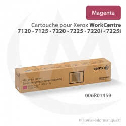 Cartouche de toner magenta pour Xerox WorkCentre 7120, 7125, 7220, 7225, 7220i, 7225i