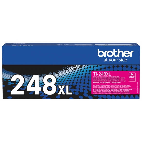 Brother TN248XLM cartouche de toner magenta d'origine haute capacité de 2300 pages