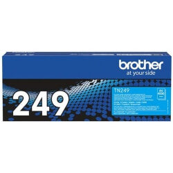 Brother TN249C cartouche de toner cyan d'origine très haute capacité de 4000 pages