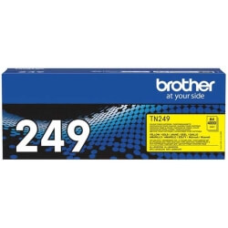 Brother TN249Y cartouche de toner jaune d'origine très haute capacité de 4000 pages