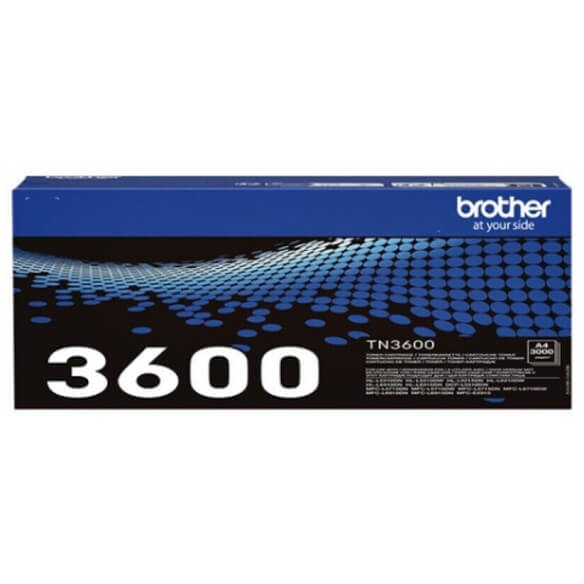 Brother TN-3600 cartouche de toner noir d'origine de 3000 pages
