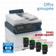 Offre groupée : imprimante multifonctions wifi couleur compacte Xerox C315 DNI + 1 jeu de consommable Xerox (grande capacité)