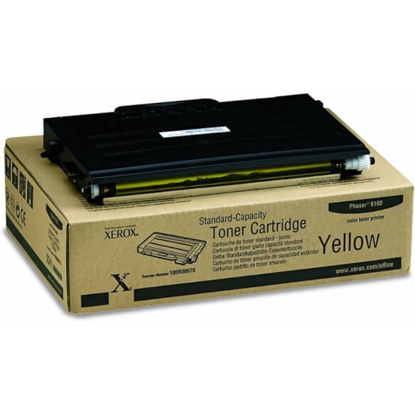 Xerox cartouche de toner d'origine jaune 2 000 pages Phaser 6100