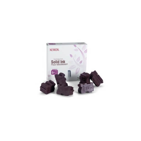 Xerox Encre Solide Magenta 14000 pages pour Xerox Phaser 8860/8860MFP (6 bâtonnets) d'origine