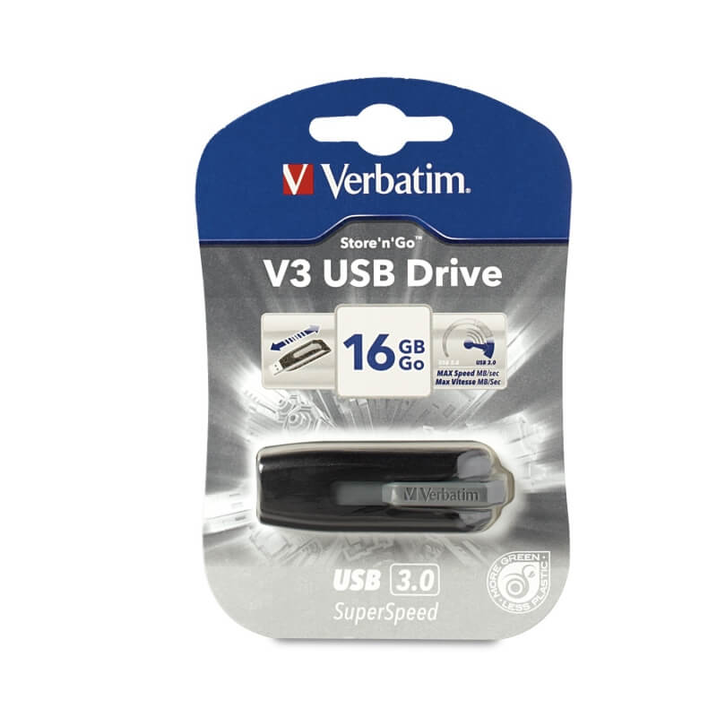 Clé USB 64 Go 3.0 V3 STORE N'GO VERBATIM - Clés USB
