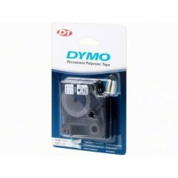 DYMO 16959 12mm Ruban D1 Polyester Permanent 12mm x 5.5m